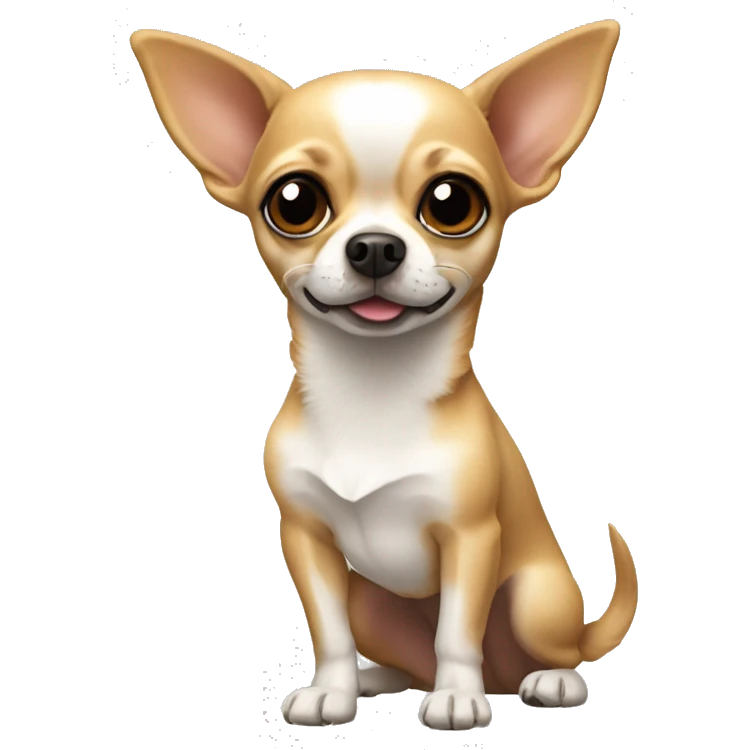Chihuahua coquet emoji