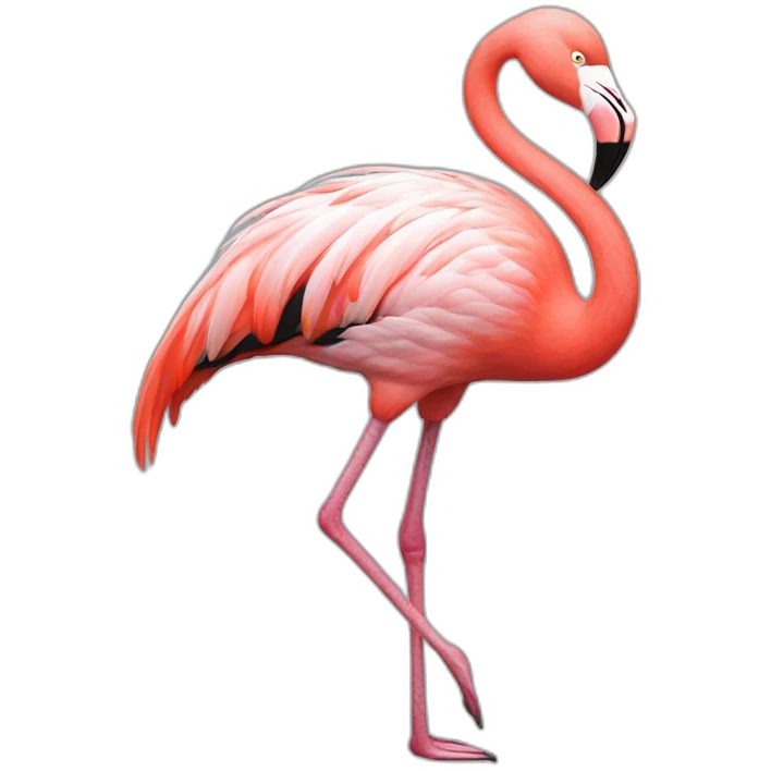 flamingo dancing emoji