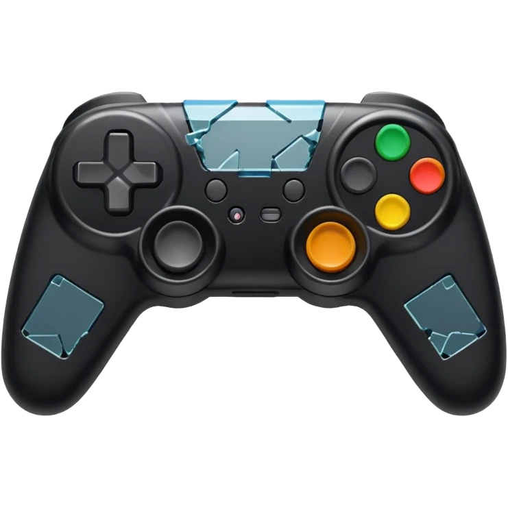 game controller shattered emoji