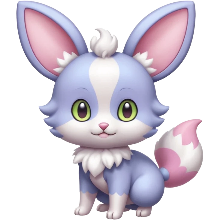  Fey Toony Espurr-Minccino-Skitty-Sprigatito-fusion-hybrid emoji