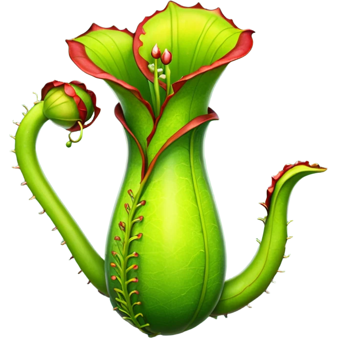 Sun Pitcher plant single emoji