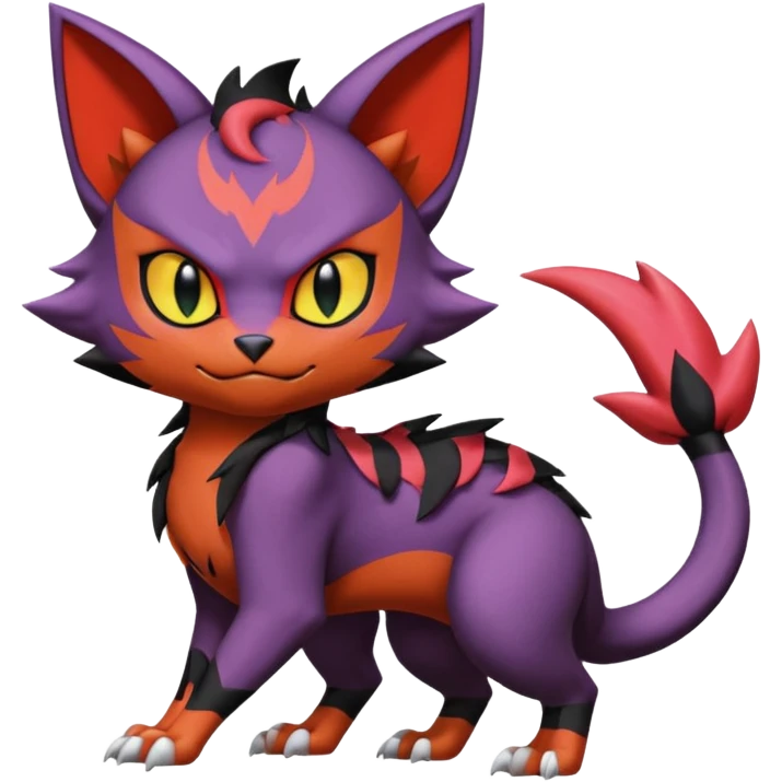 Noivern-Noibat-Torracat-Litten-fusion emoji