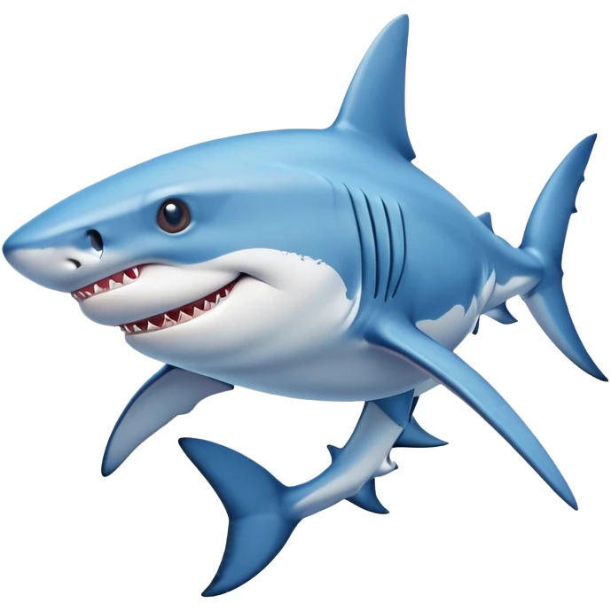 Shark whearing Jordan emoji