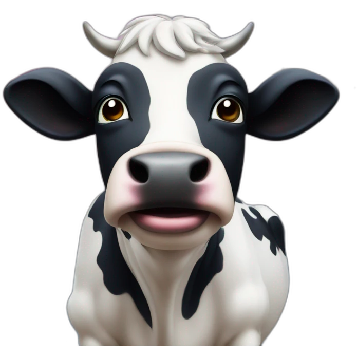 Vache dans une galaxie emoji