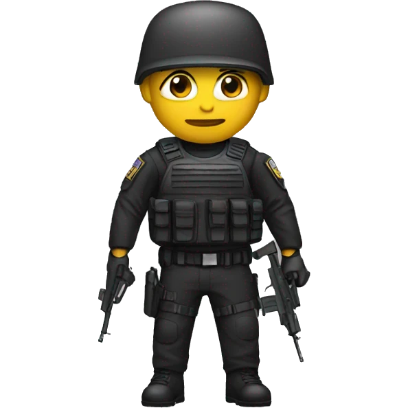 Armed security emoji