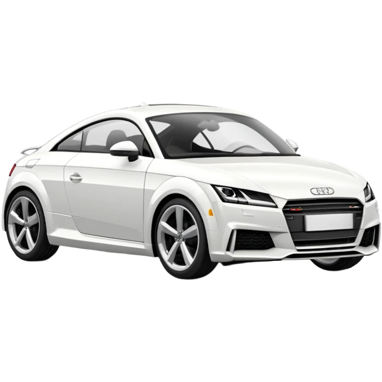 L2019 white audi tt s line  emoji