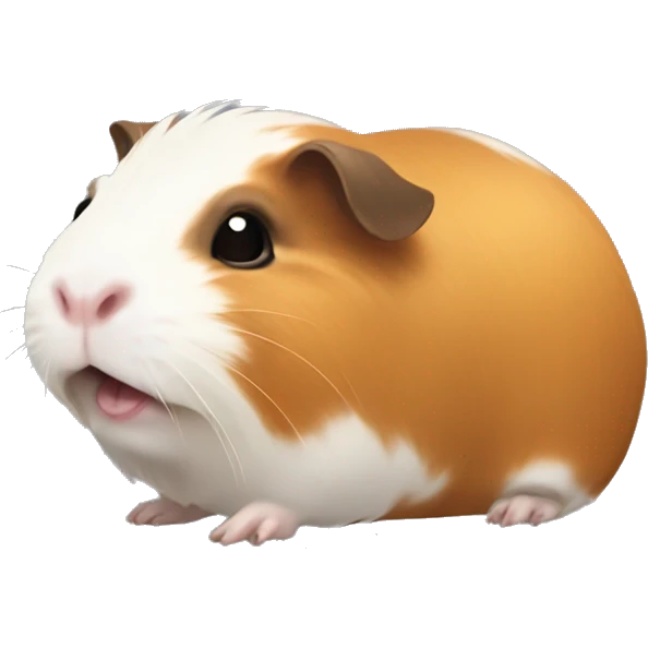 Guinea pig farting emoji
