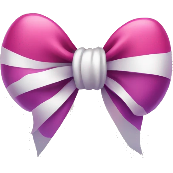 Bow with heart emoji
