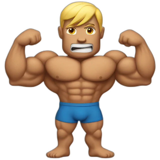 muscle emoji