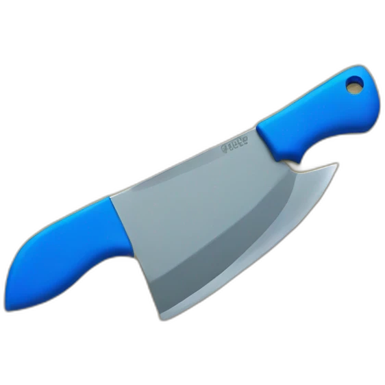 shrek blue knife emoji