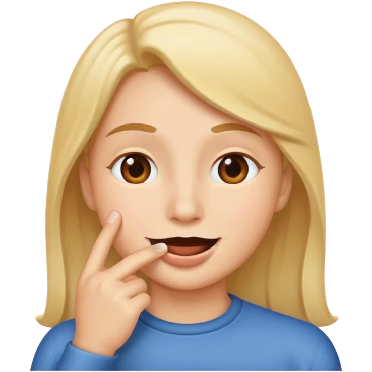 🫂🤫 emoji