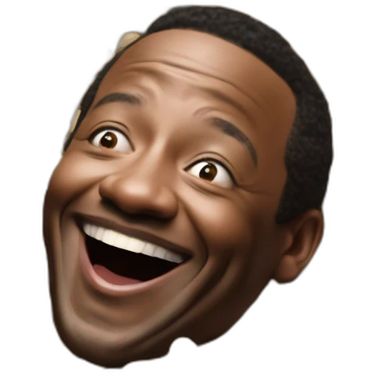 Dave Benson Phillips laughing madly at beans. Beans all around him. Beans on floor emoji