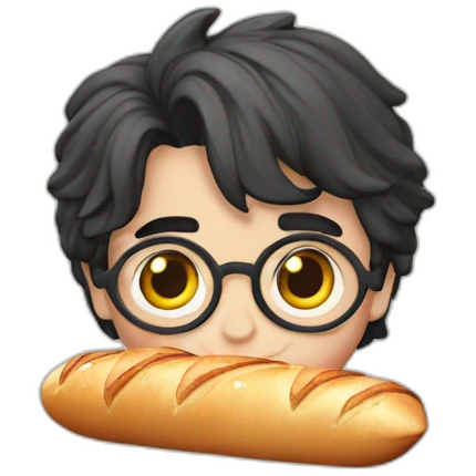 Harry-Potter-with-baguette emoji