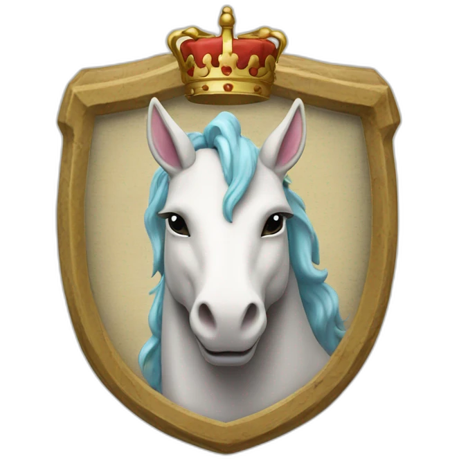 Coat-of-arms-with-unicorn emoji