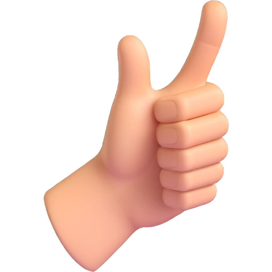 thumbs up emoji