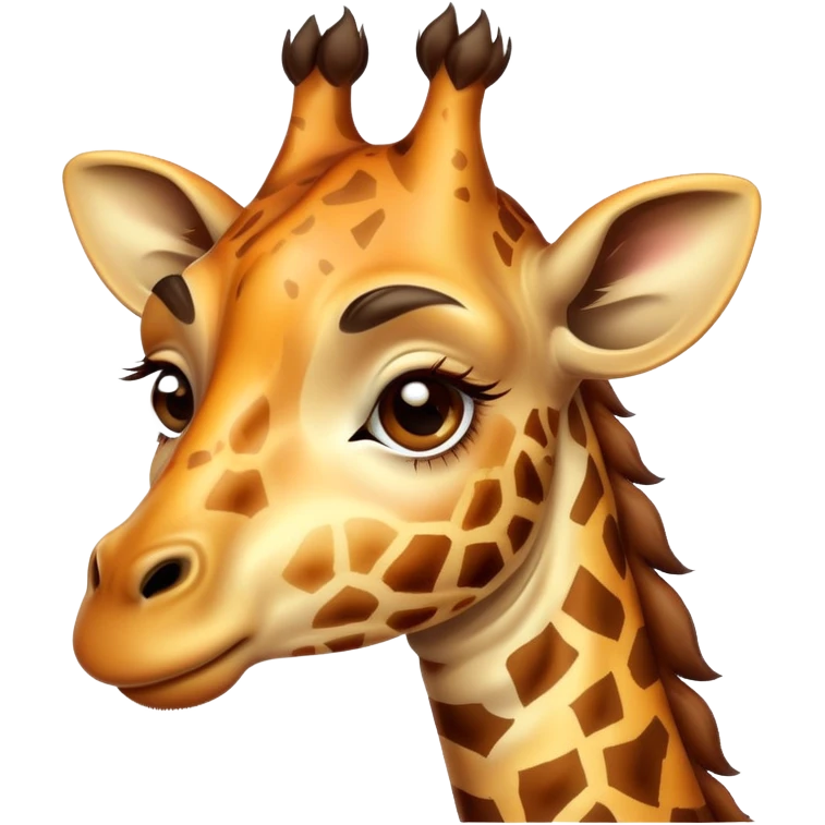 Giraffe crying emoji