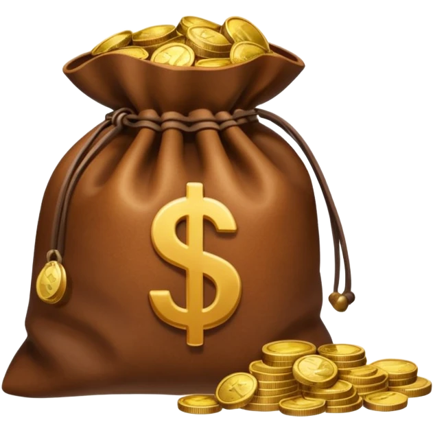 saco de dinheiro emoji