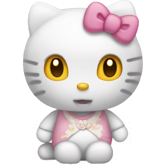 Hello kitty emoji