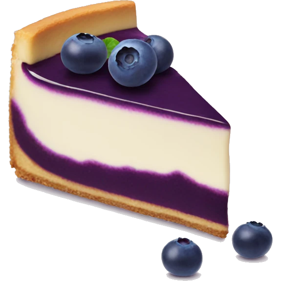 Blueberry Cheesecake  emoji