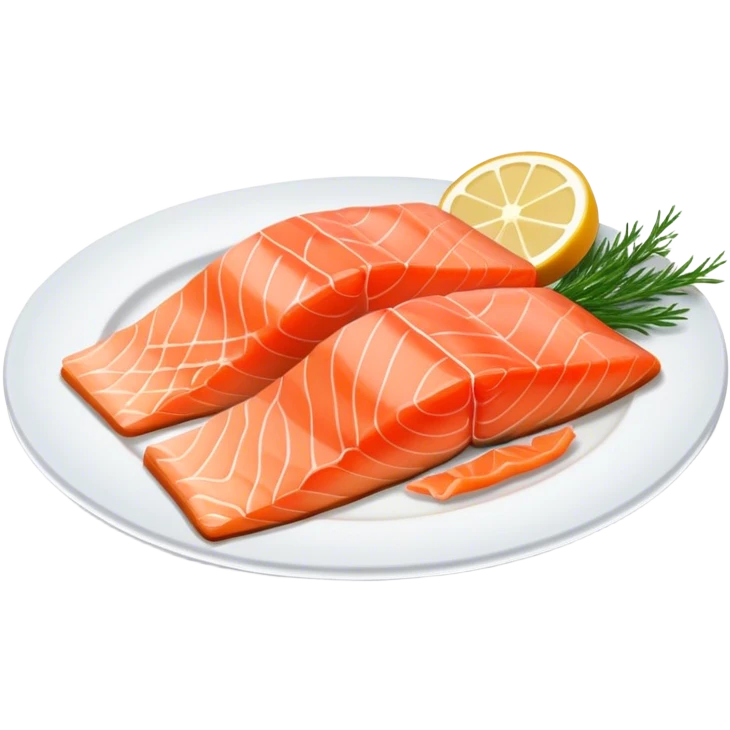 smoked salmon  emoji