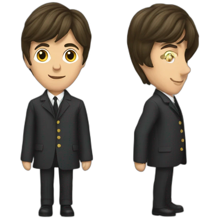 Young Paul McCartney emoji