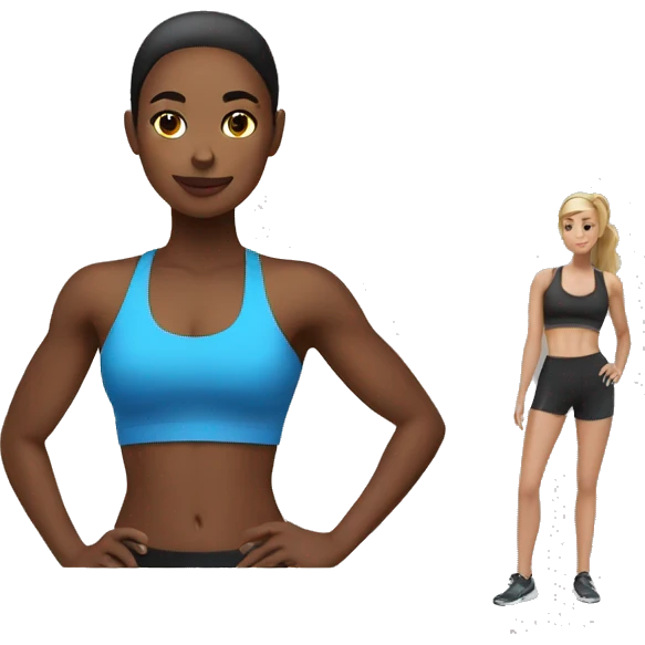 gym girl emoji
