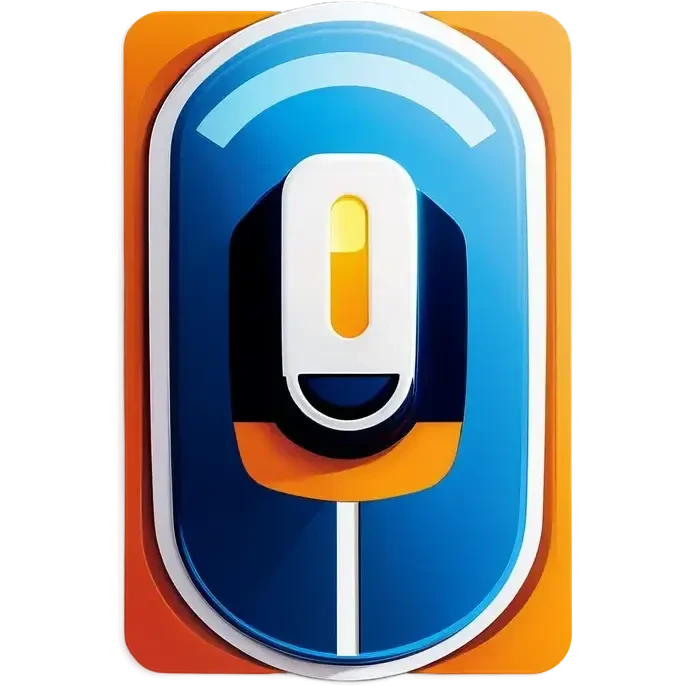 Blaue Ladestation für Elektroautos emoji