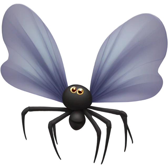 Flying spider emoji
