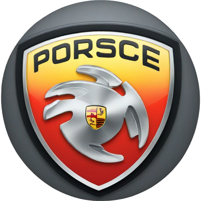 porsche logo emoji
