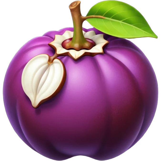mangosteen emoji