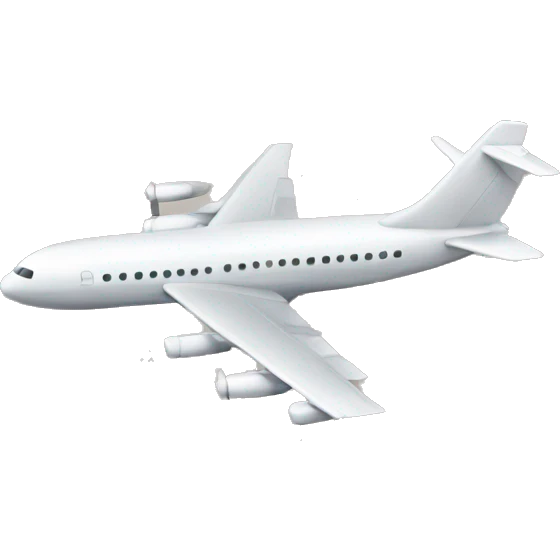 Plane from top emoji