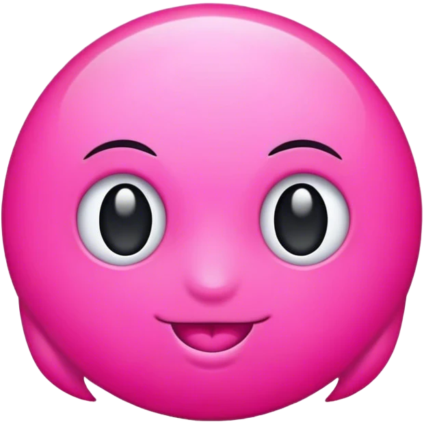 Plain pink  emoji