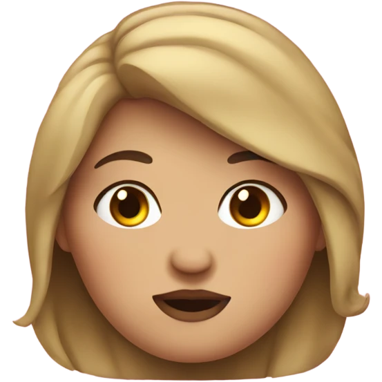 Fat girl emoji