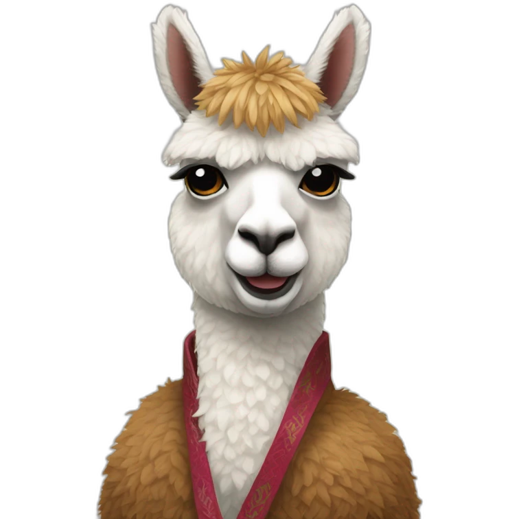 alpaca yakuza emoji