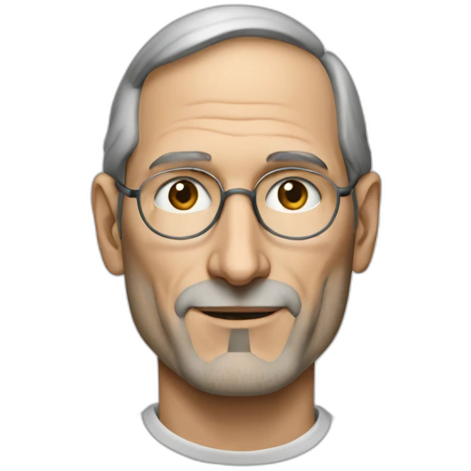 steve jobs in his 30s emoji