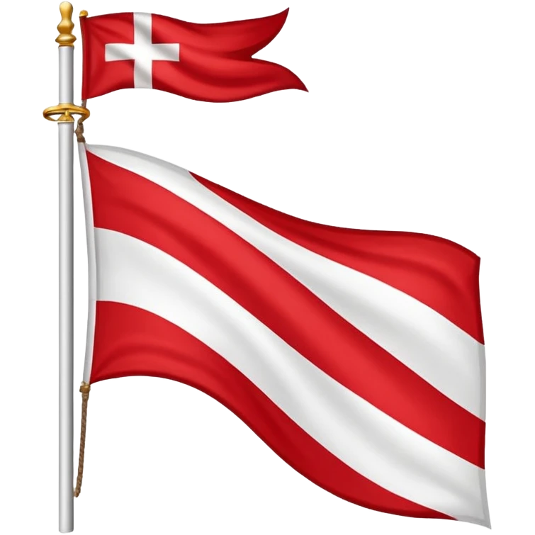 La bandera de la Cruz de Borgoña (o aspa de Borgoña) es un emblema histórico caracterizado por una cruz de San Andrés roja, formada por dos troncos desgajados con nudos (tipo aspa), sobre un fondo blanco. emoji