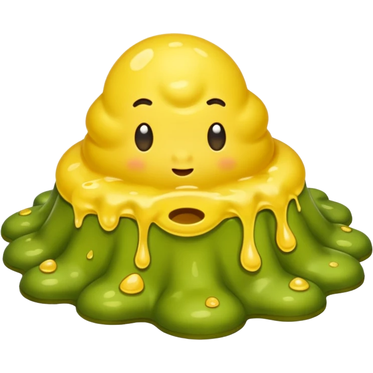 nasty, disgusting vomit  emoji