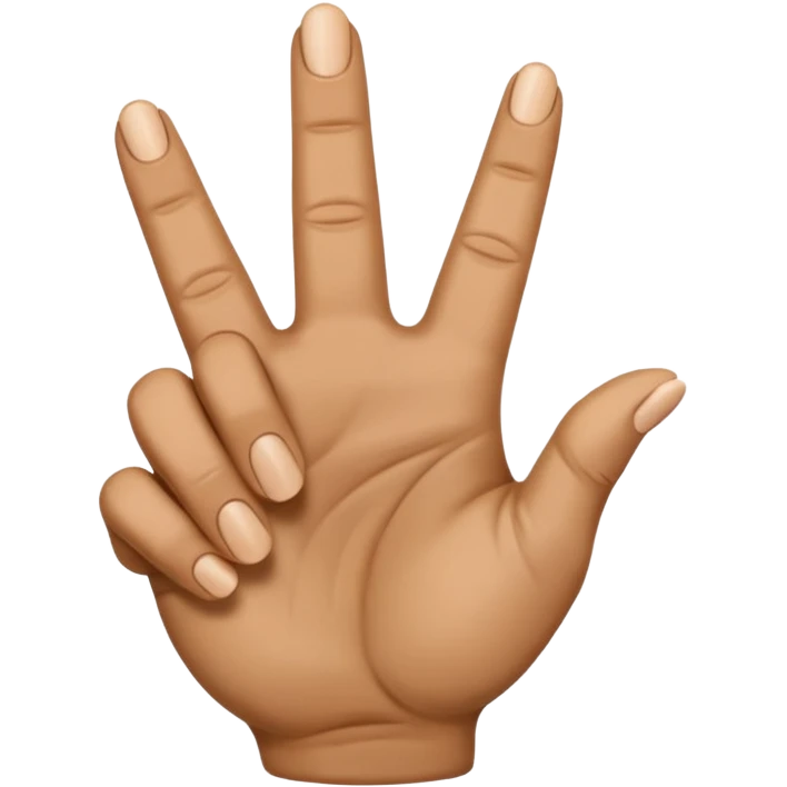 2 pointing fingers emoji