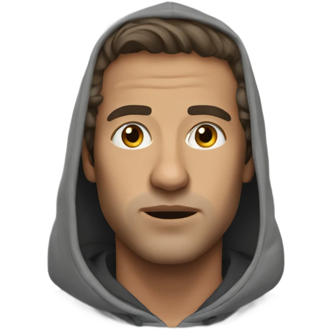 Kevin Moore in hoodie emoji