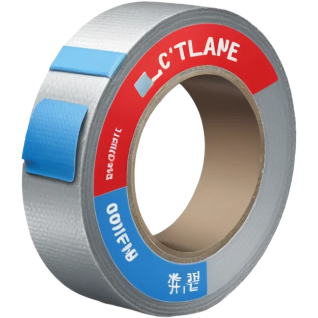 Duct tape ban emoji