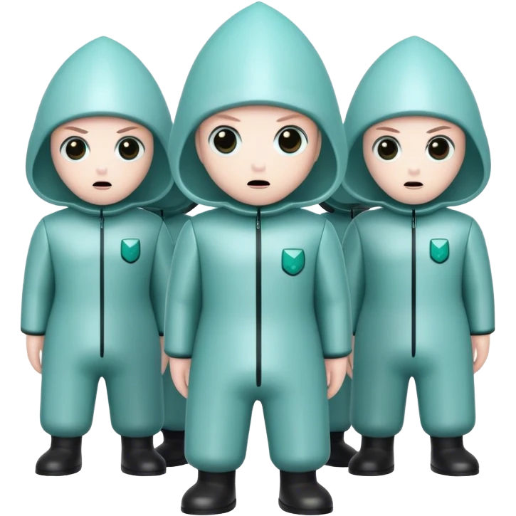 squid game guards emoji