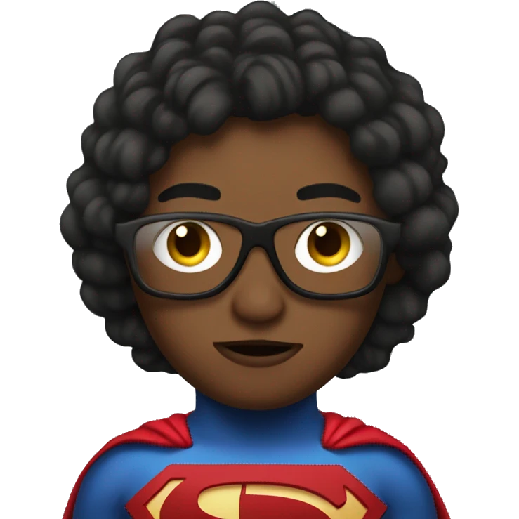Me as a superhero emoji