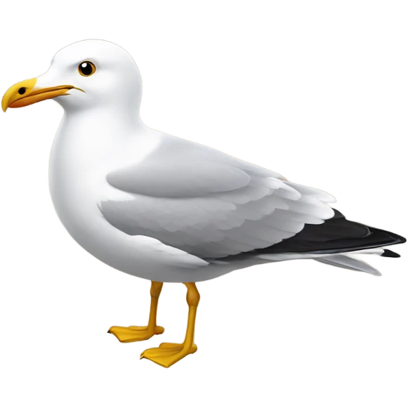 Seagull emoji