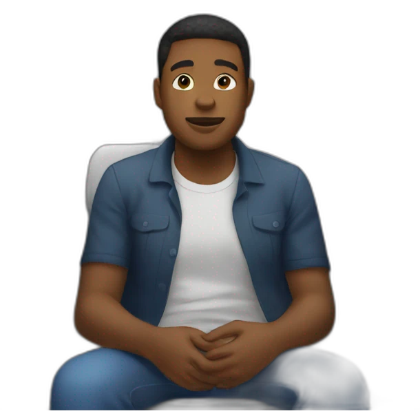 person seated in a train emoji