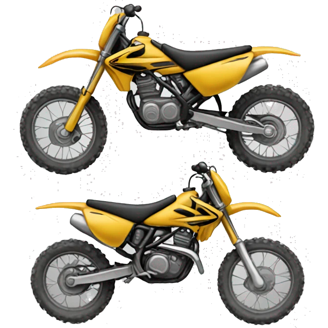 Dirt bike emoji
