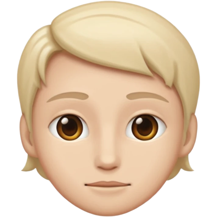 бежевый олененок лежит emoji