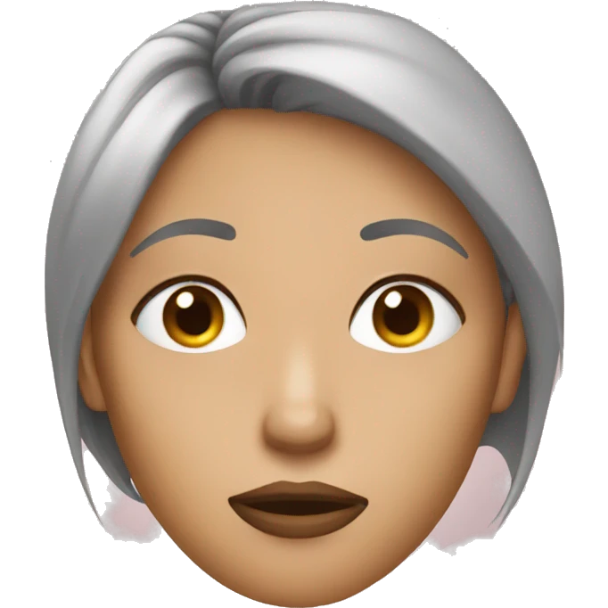 Bored women emoji