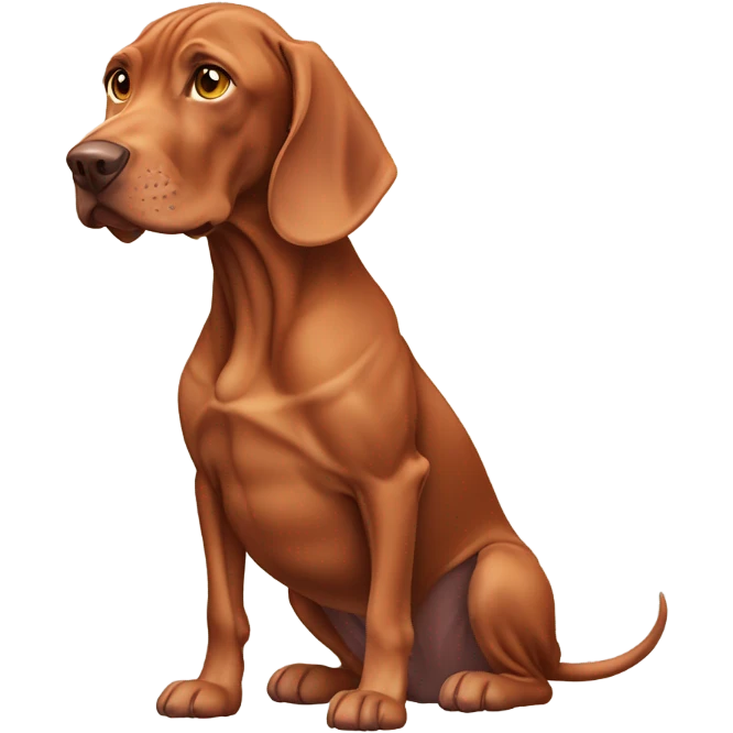 A Magyar vizsla, the Hungarian dog breed  emoji