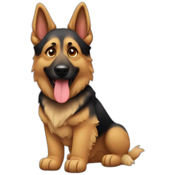 berger allemand emoji