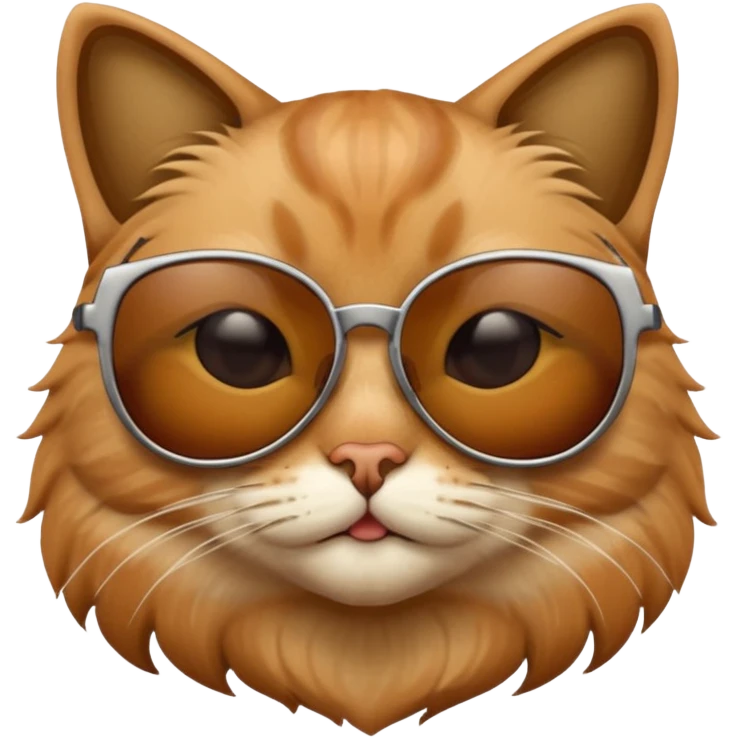 Cat wearing sunglasses emoji